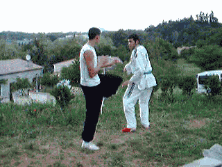 moi  ISSAM contre un maitre de kung fu